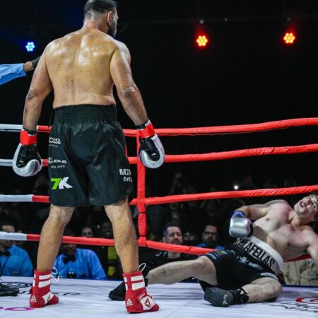 Легенда UFC Антонио Рожериу Ногейра брутально нокаутировал бразильского инфлюенсера при возвращении в бокс