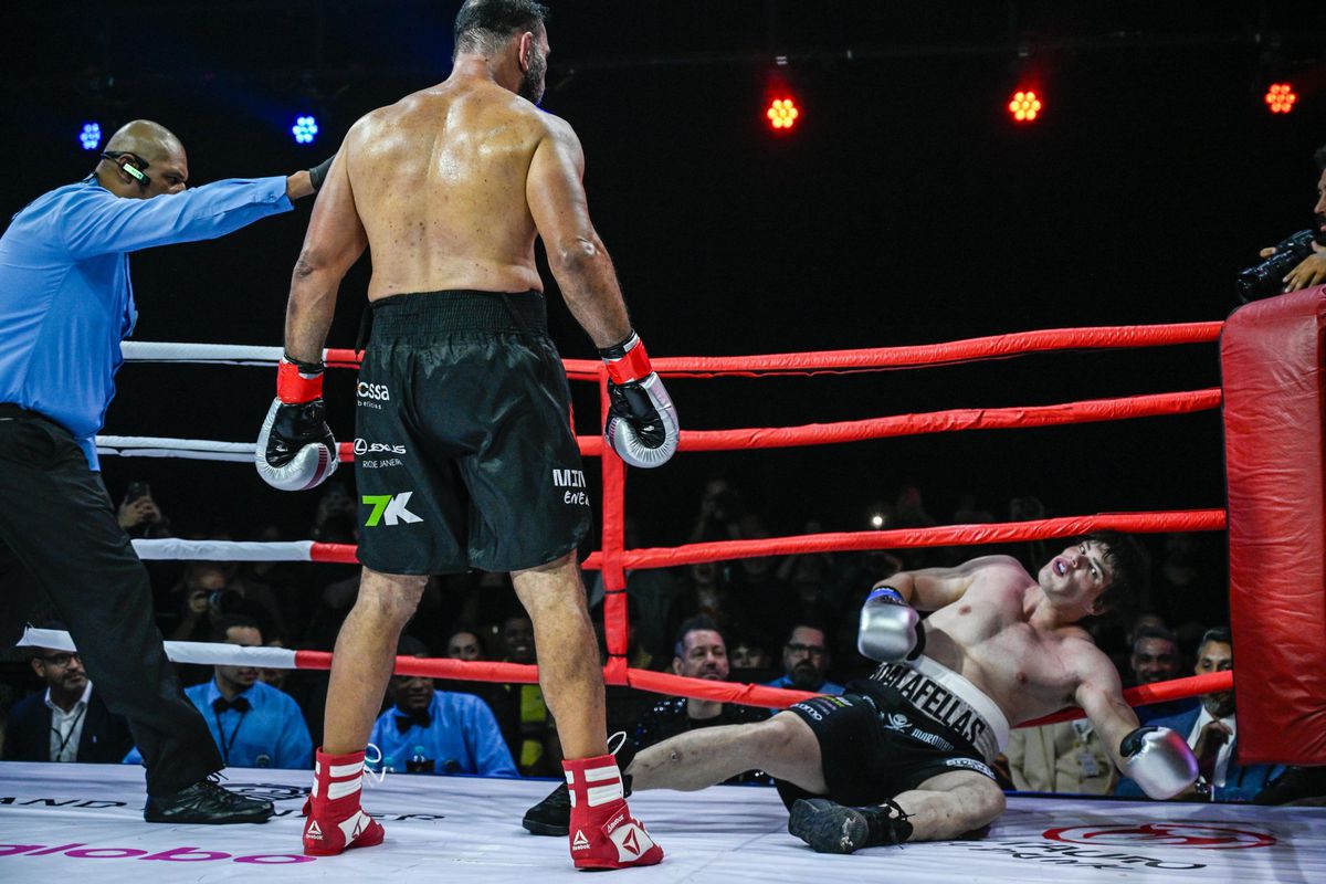Preview Легенда UFC Антонио Рожериу Ногейра брутально нокаутировал бразильского инфлюенсера при возвращении в бокс