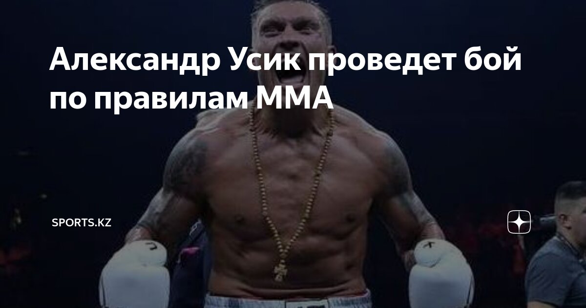 Preview Возможный бой Усика и Джейка Пола по правилам ММА: Что известно о переговорах