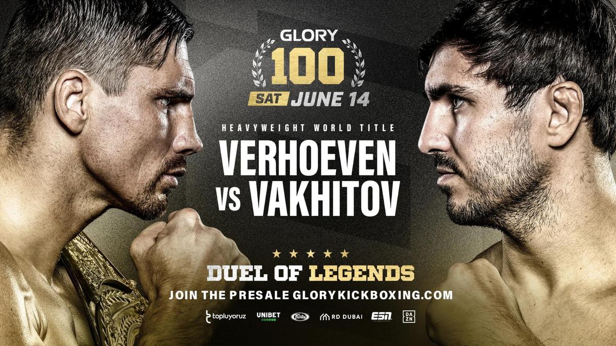 Preview Юбилейный турнир Glory 100: Полный кард