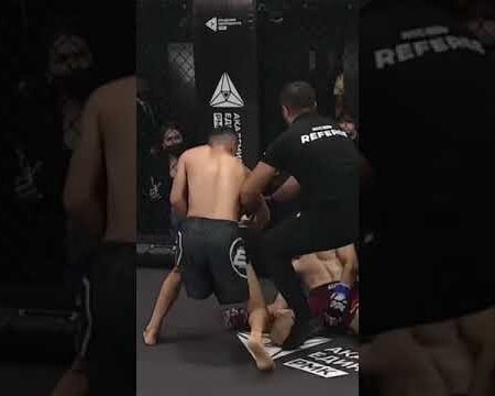Невероятный нокаут летящим ударом от Ислама Юссефа на PFL MENA