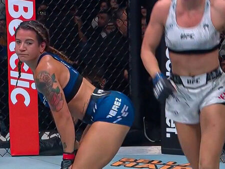 UFC Perth: Алексия Тайнара «Разъяренная» Ворвалась в Топы, Смяв Оппонентку и Заслужив Похвалу Чемпиона