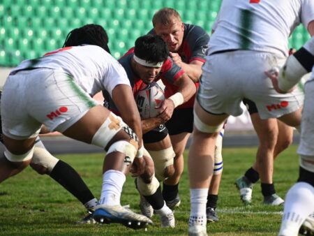 Регбийный «Локомотив» мчится вперёд: Разгром «Металлурга» в Новокузнецке и путь к пятому месту