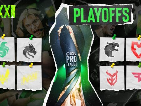 ESL Pro League Season 22: Битва Титанов — Восемь Команд в Плей-офф
