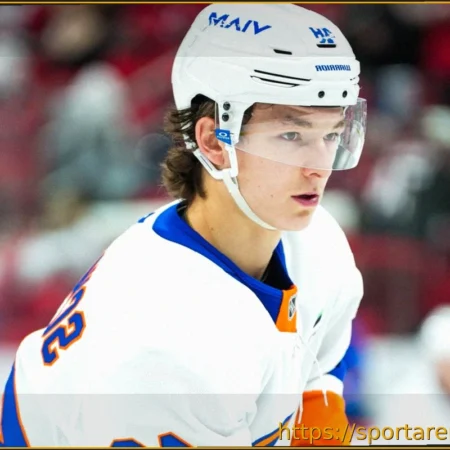 Мэттью Шефер из «Айлендерс» побил рекорд НХЛ по времени на льду для хоккеистов до 20 лет