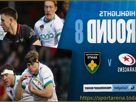 Сарацины против Нортгемптон Сэйнтс: Регбийное противостояние Премьер-лиги на стадионе Тоттенхэм Хотспур