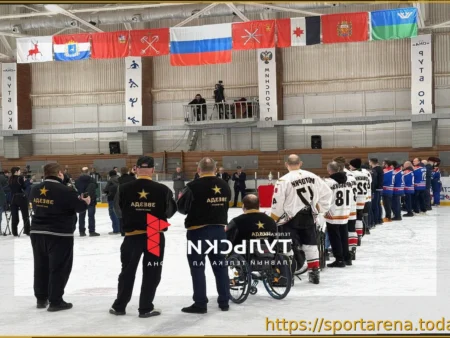 В Тульской области чествовали чемпионов России по следж-хоккею