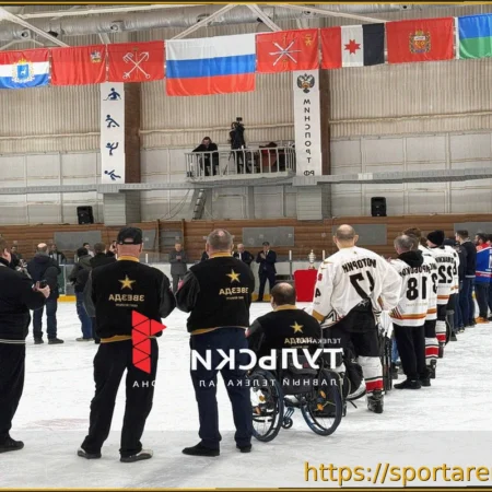 В Тульской области чествовали чемпионов России по следж-хоккею