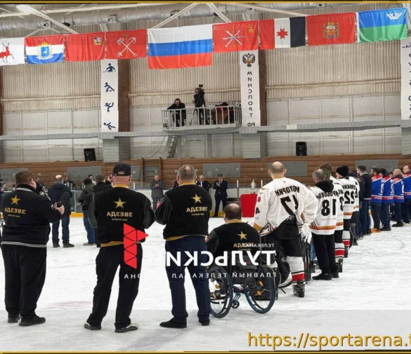 В Тульской области чествовали чемпионов России по следж-хоккею