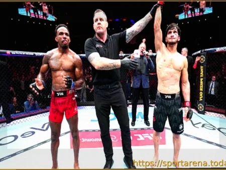 Мовсар Евлоев одолел Лерона Мерфи на UFC London, несмотря на снятое очко