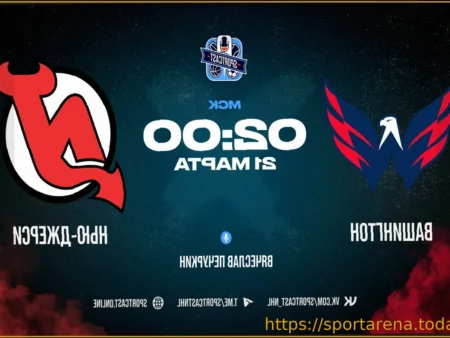 НХЛ: «Вашингтон» против «Нью-Джерси» – онлайн-трансляция