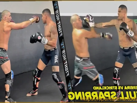 ВИДЕО | Тяжеловес Алекс Перейра обменивается мощными ударами с Шоном Стриклендом в яростном спарринге