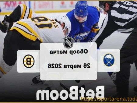 НХЛ: «Бостон» одержал волевую победу над «Баффало» в овертайме