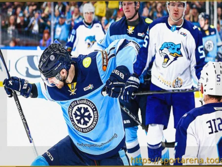 «Сибирь» одержала домашнюю победу над «Барысом» в КХЛ