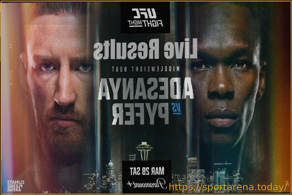 Preview UFC Сиэтл: ‘Адесанья против Пайфера’ – Результаты в прямом эфире и ключевые моменты
