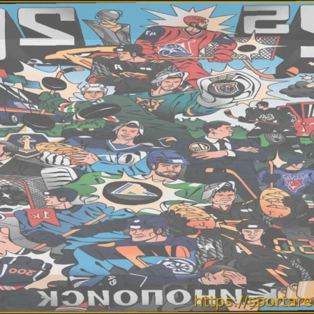 Кинопоиск запускает цифровой журнал: КХЛ 2025/2026 глазами российских художников