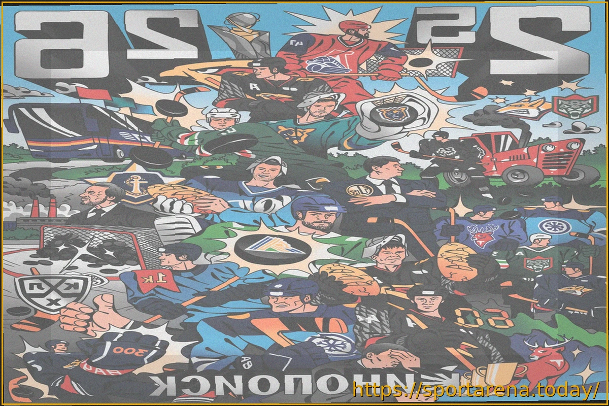 Preview Кинопоиск запускает цифровой журнал: КХЛ 2025/2026 глазами российских художников