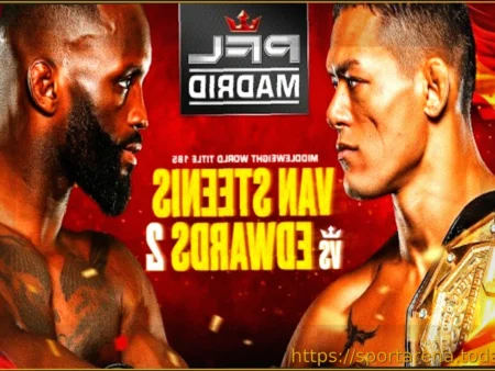 PFL Madrid: Ван Стеенис против Эдвардса 2 – Полные результаты и основные моменты