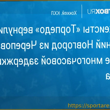 Хоккейный клуб «Торпедо» вылетел в Нижний Новгород после двойной задержки рейса