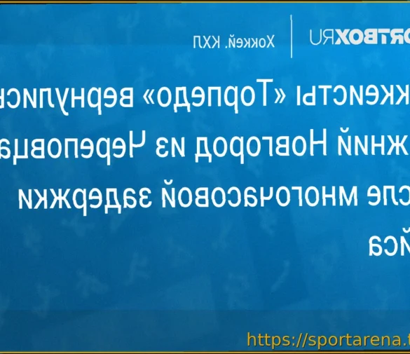Хоккейный клуб «Торпедо» вылетел в Нижний Новгород после двойной задержки рейса