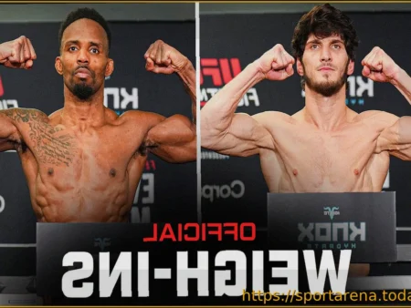 UFC London Взвешивание: Евлоев и Мерфи Уложились, Один Бой Отменен Из-за Превышения Веса