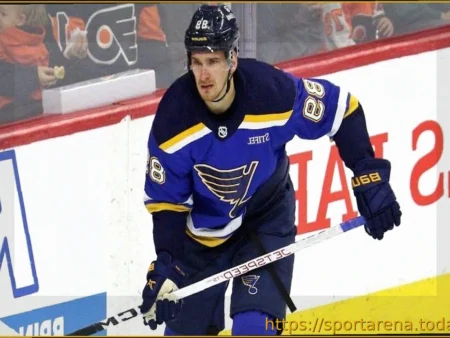 Павел Бучневич забил 16-й гол в сезоне НХЛ