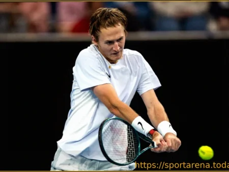 Как отец, так и сын: Себастьян Корда побеждает первую ракетку мира