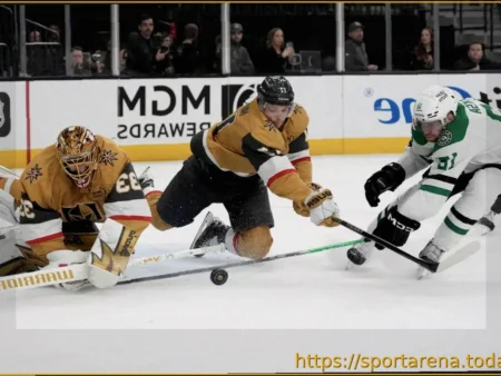 «Вегас Голден Найтс» обыграл «Даллас Старз» в выездном матче НХЛ