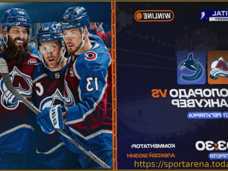 Предстоящий матч НХЛ: «Колорадо Эвеланш» против «Ванкувер Кэнакс»