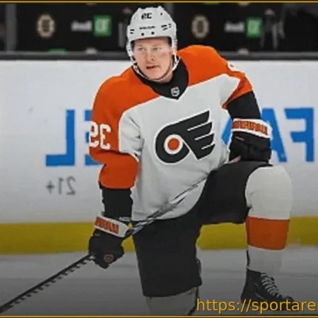 Матвей Мичков забросил 17-ю шайбу в сезоне НХЛ