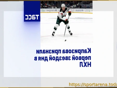 Кирилл Капризов Назван Первой Звездой Игрового Дня в НХЛ