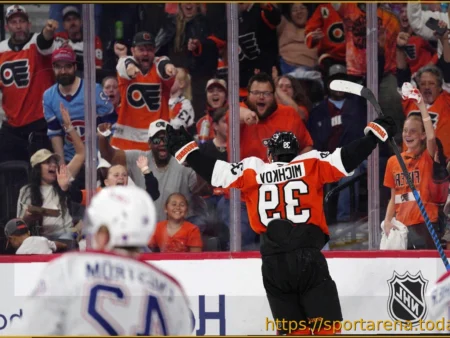 Матвей Мичков — вторая звезда игрового дня в НХЛ