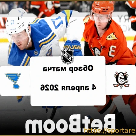 Хоккей НХЛ: «Анахайм» разгромлен «Сент-Луисом» на домашнем льду