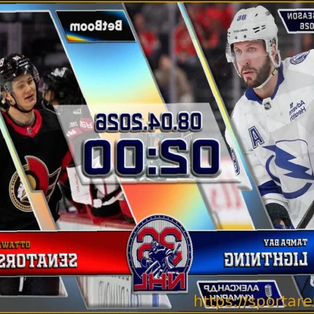 НХЛ: «Оттава» принимает «Тампа-Бэй» в матче регулярного чемпионата