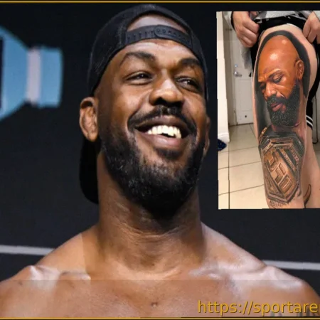 Фанату сделали масштабную татуировку с Джоном Джонсом, вызвав споры в интернете