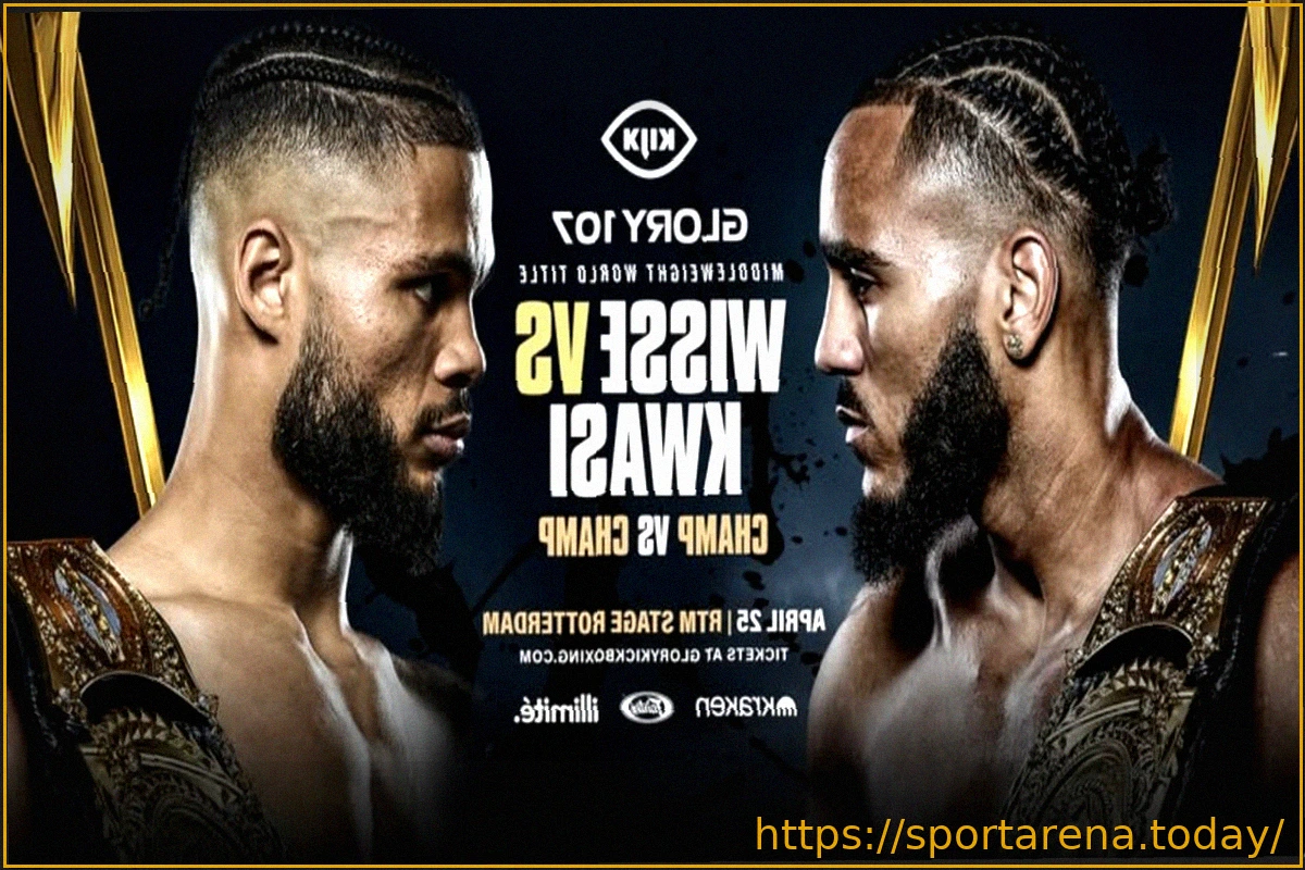 Preview GLORY 107: Wisse против Kwasi – Результаты и лучшие моменты из Роттердама