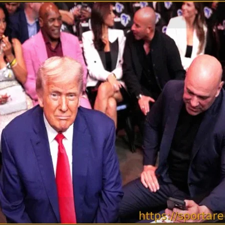 Дональд Трамп станет почетным гостем UFC 327