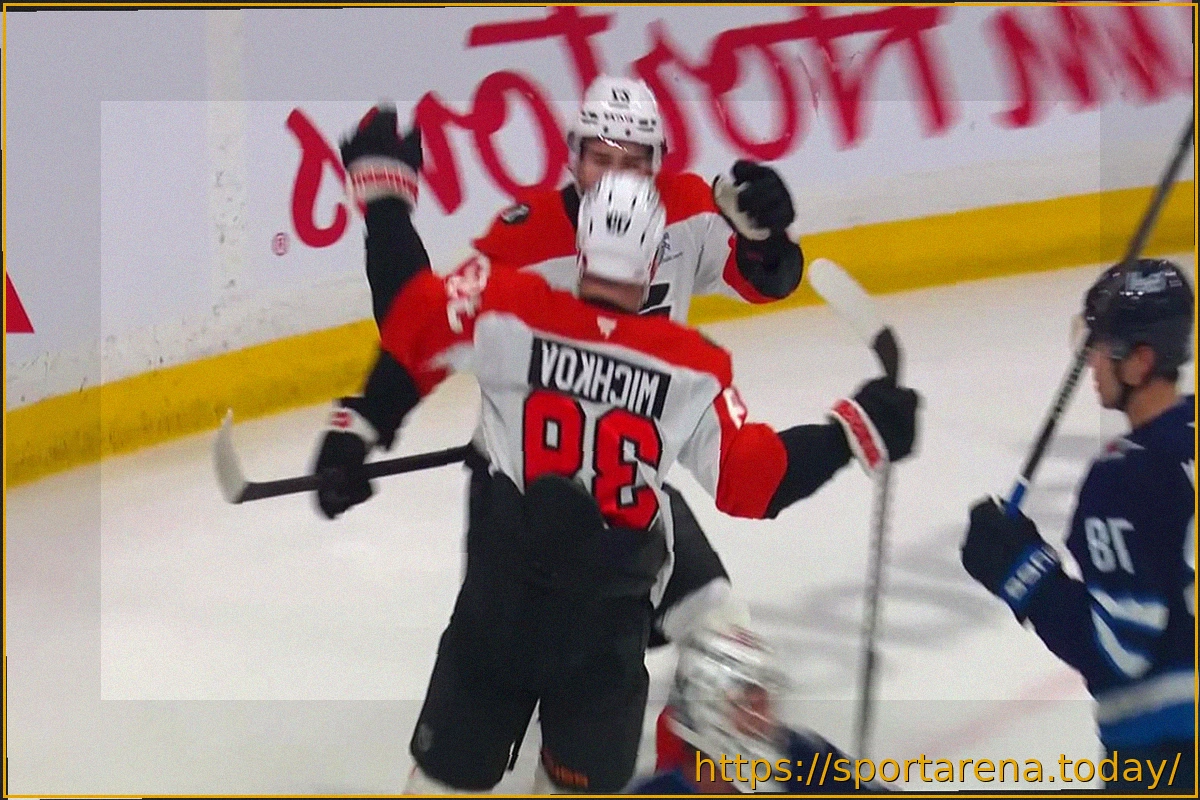 Preview Матвей Мичков забросил 19-ю шайбу в текущем сезоне НХЛ