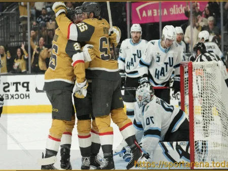 «Вегас» против «Юты»: прямая трансляция матча Кубка Стэнли