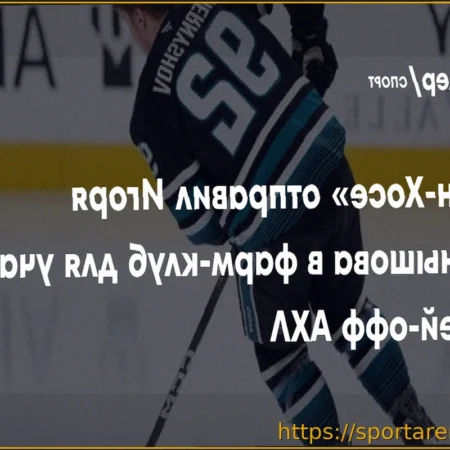 «Сан-Хосе» отправил Чернышова в фарм-клуб для участия в плей-офф АХЛ