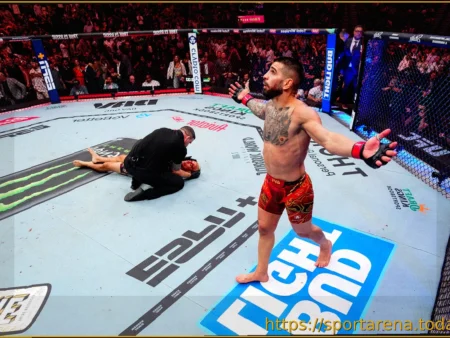 Илия Топурия сделал смелое предсказание относительно боя с Джастином Гейджи на UFC Freedom 250