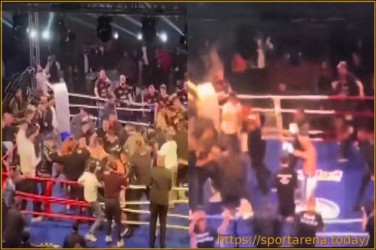 Preview Хаос на боксерском турнире в Турции: массовая драка после спорного финала