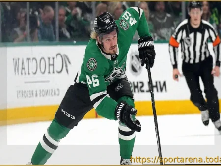 Нападающий «Далласа» Хинтц пропускает игру с «Миннесотой»