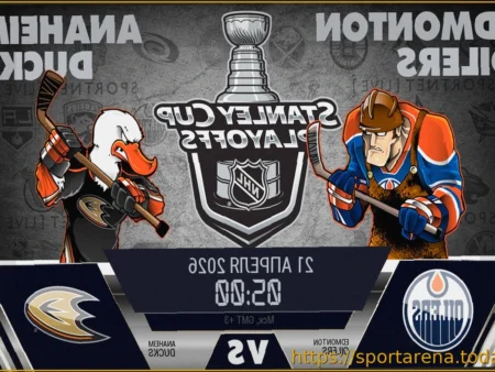 Эдмонтон одержал победу над Анахаймом в первом матче плей-офф НХЛ