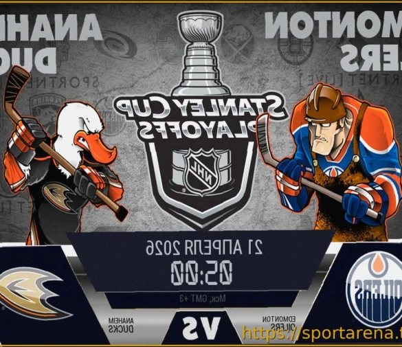 Эдмонтон одержал победу над Анахаймом в первом матче плей-офф НХЛ
