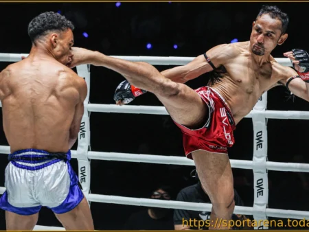 Sam-A одерживает победу нокаутом ударом головой над El Jamari на ONE Fight Night 42 и нацеливается на титул чемпиона в минимальном весе