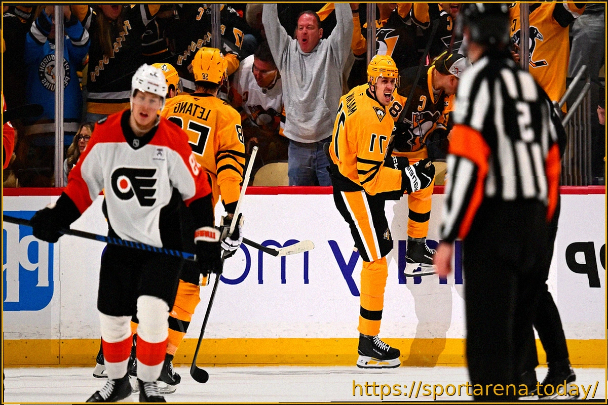 Preview Питтсбург уступил Филадельфии, Малкин отметился забитой шайбой