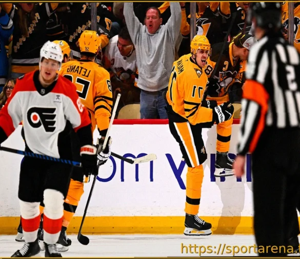 Питтсбург уступил Филадельфии, Малкин отметился забитой шайбой