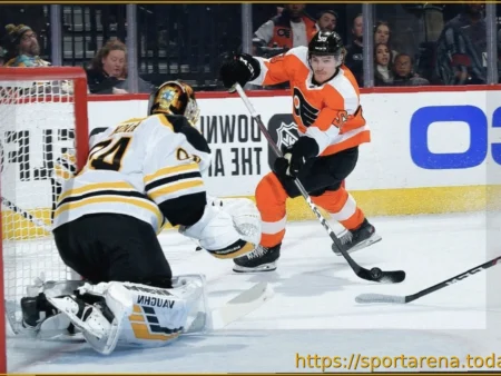 «Филадельфия Флайерз» вырвала победу у «Бостон Брюинз» в овертайме