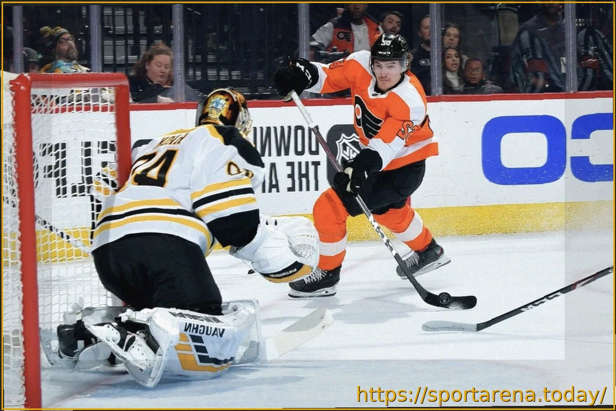 Preview «Филадельфия Флайерз» вырвала победу у «Бостон Брюинз» в овертайме
